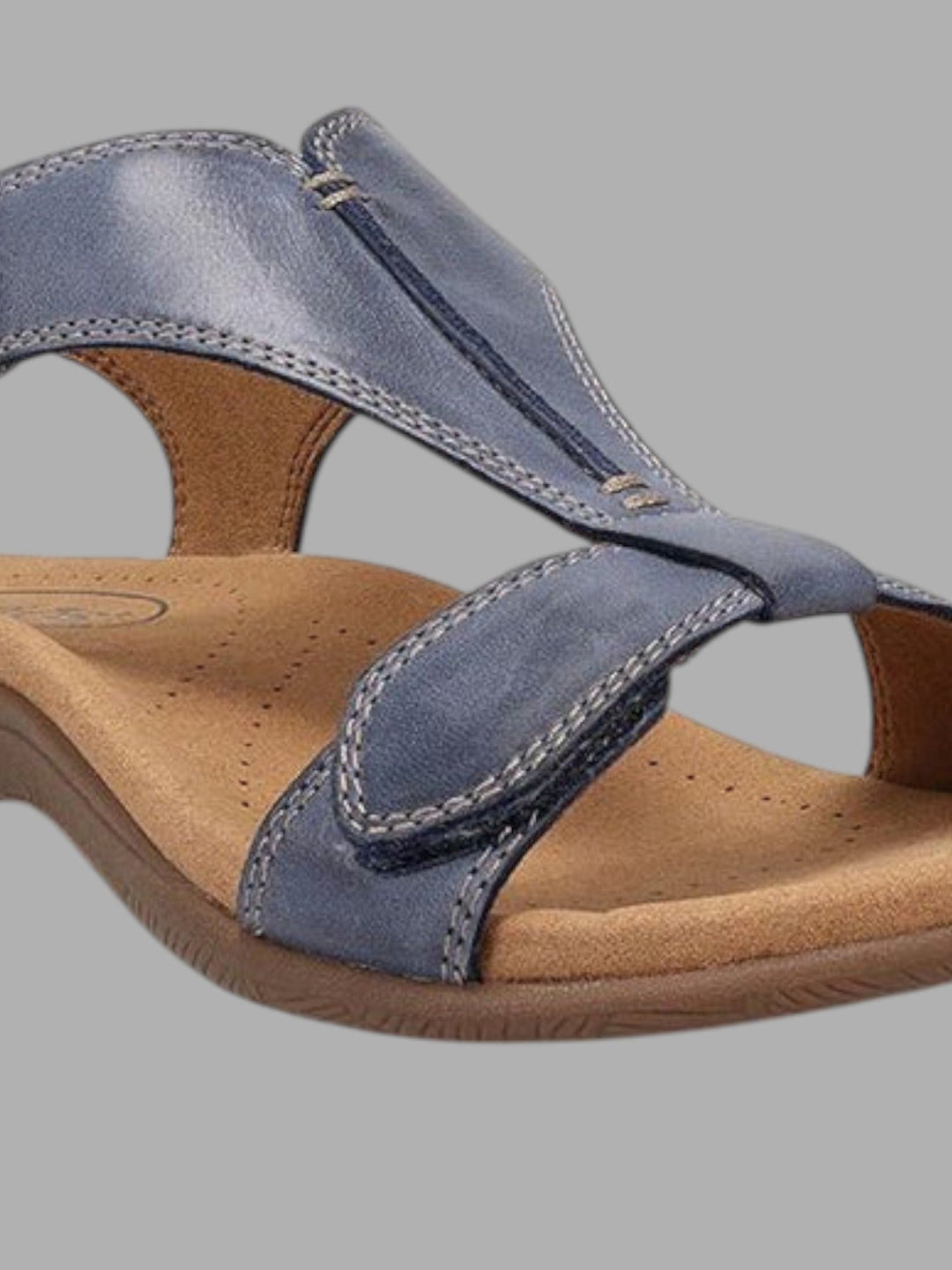 Comfortable women's walking sandals, offering light support for everyday summer activities.