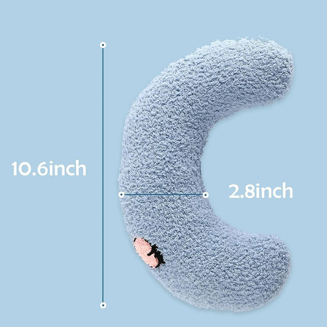 Soft cat bed calming pillow, promoting restful sleep and reducing stress for feline companions