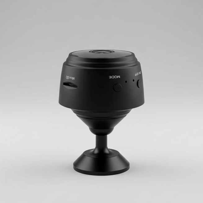 Wireless 1080P HD security camera, easy to set up for home security & monitoring.
