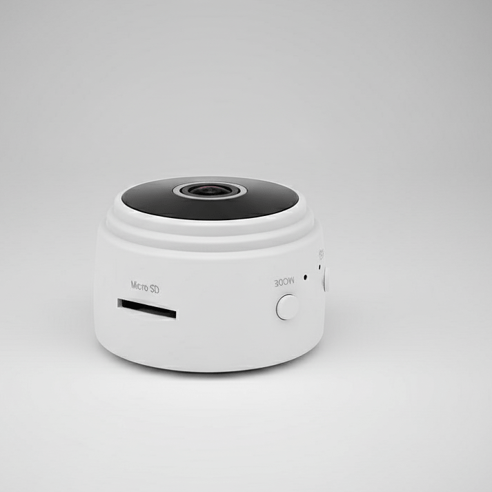 Discreet 1080P HD compact camera for home security, perfect for hidden surveillance.