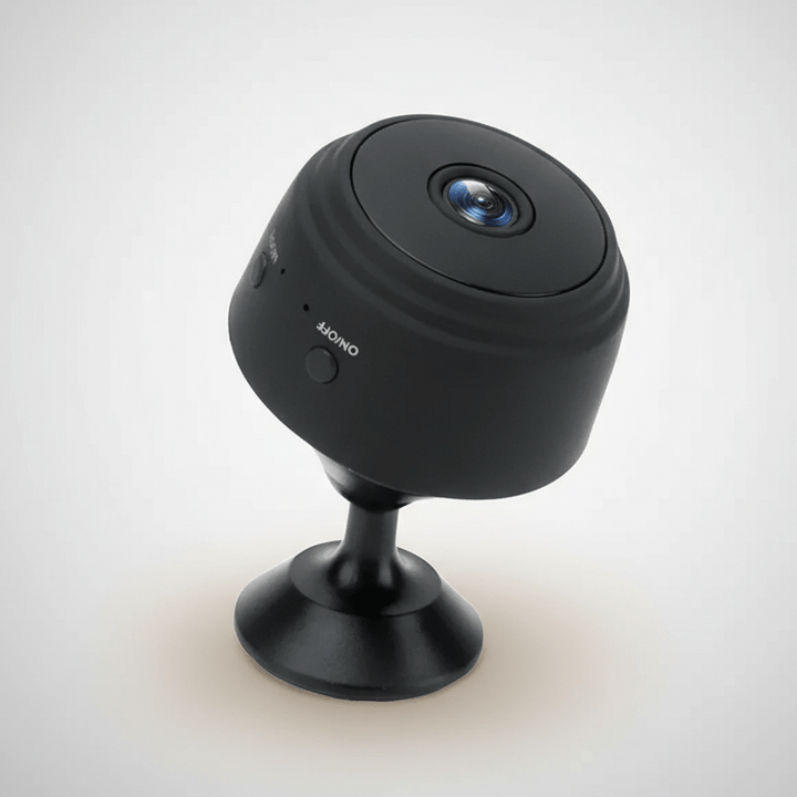 Smart gadget: compact 1080P HD security camera with night vision & app control.