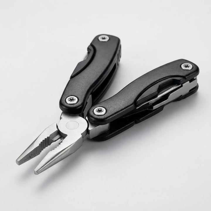 Lightweight & portable 9-in-1 multi-tool for women and men, essential for camping, hiking, and daily tasks.