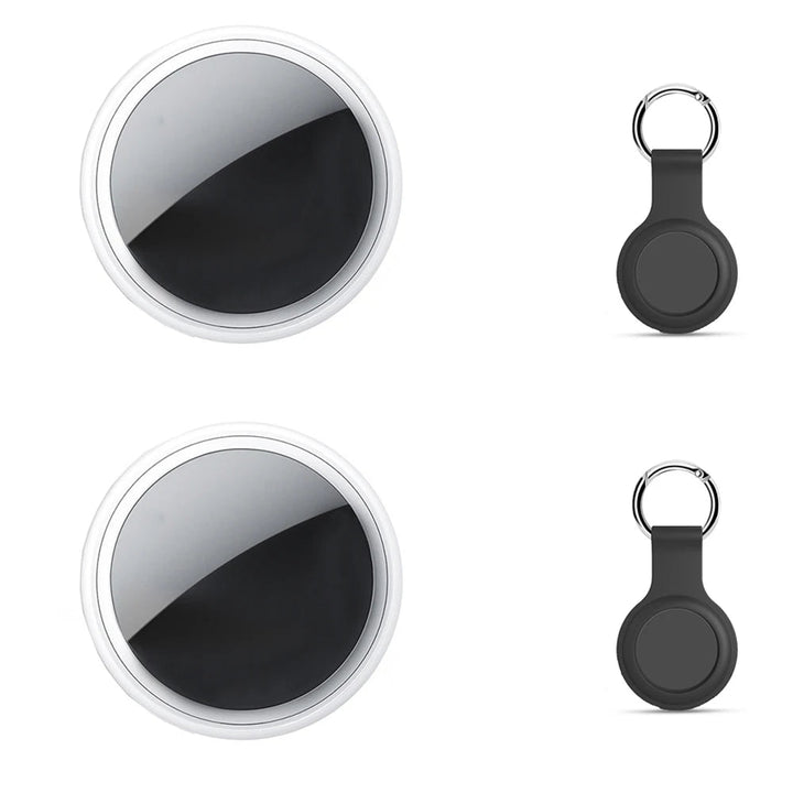 Compact Bluetooth anti-loss pet tracker on a collar, perfect as a GPS collar for dogs and cats