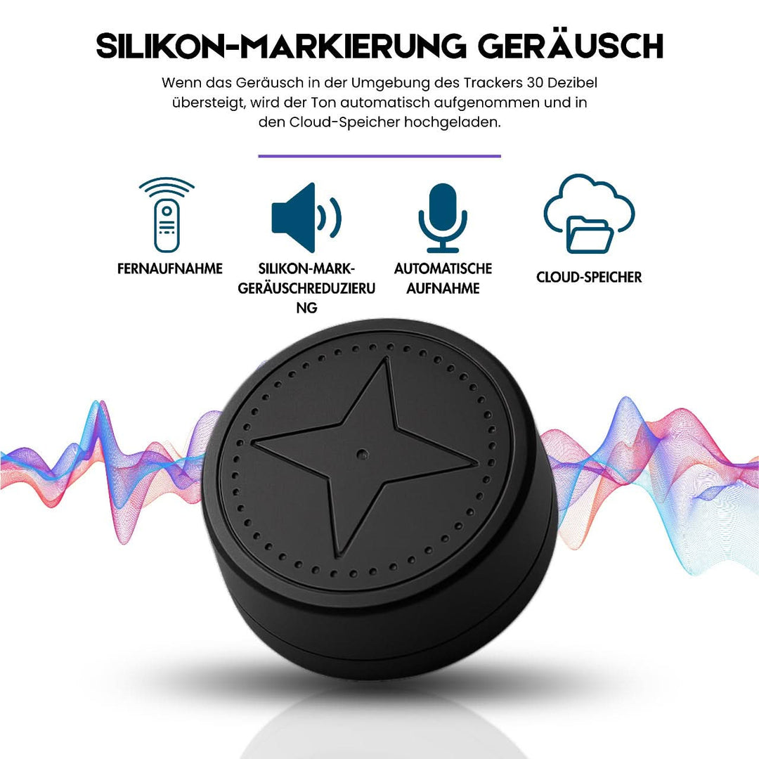 Rechargeable compact GPS tracker for real-time vehicle tracking & asset protection. Magnetic mount.