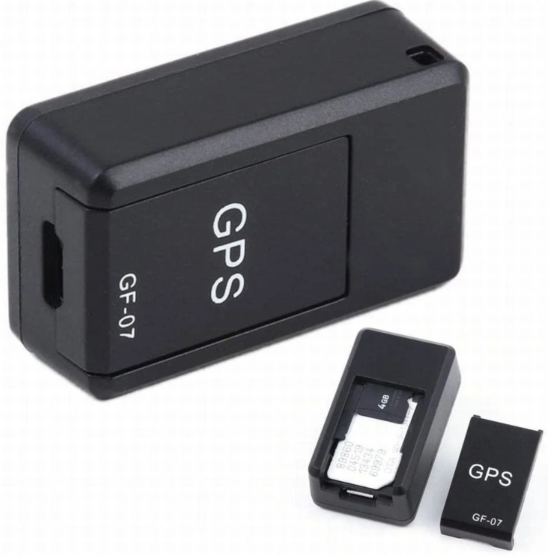 Tiny GuardianTrack mini GPS tracker, discreet and portable for real-time tracking of assets, vehicles, pets, and luggage.
