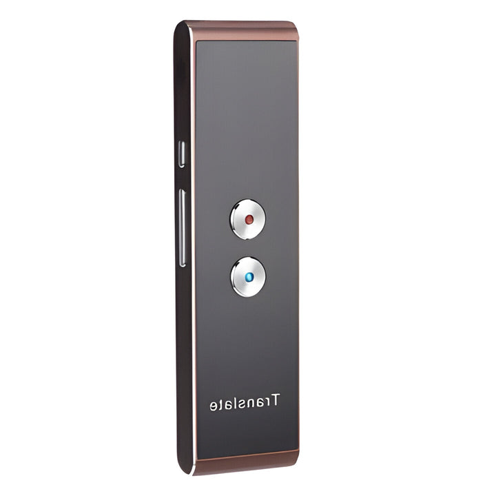 Handheld voice translator for business meetings & global travel. Instant 40+ foreign language translation device.