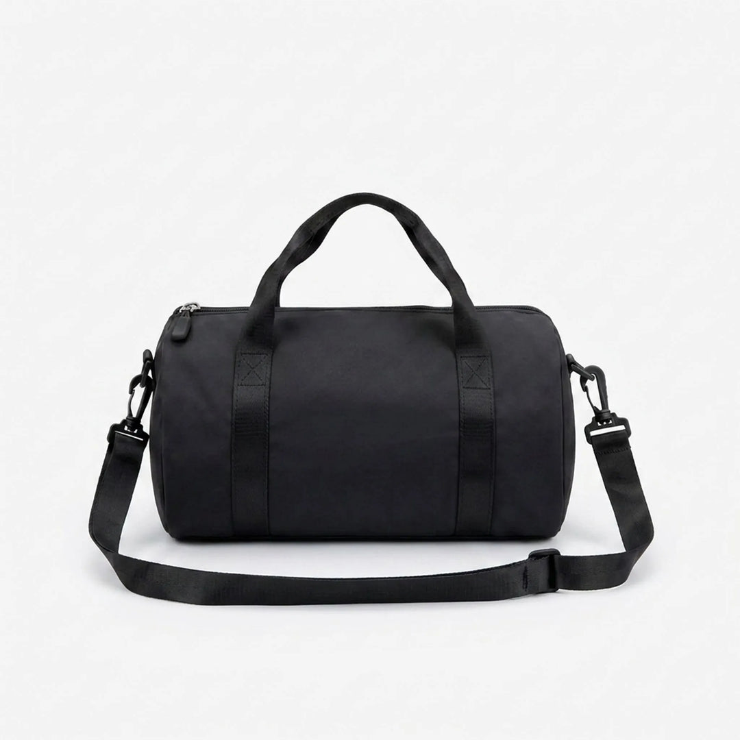 Unisex compact gym bag for active lifestyles, carrying fitness essentials, sport gear, and daily items.