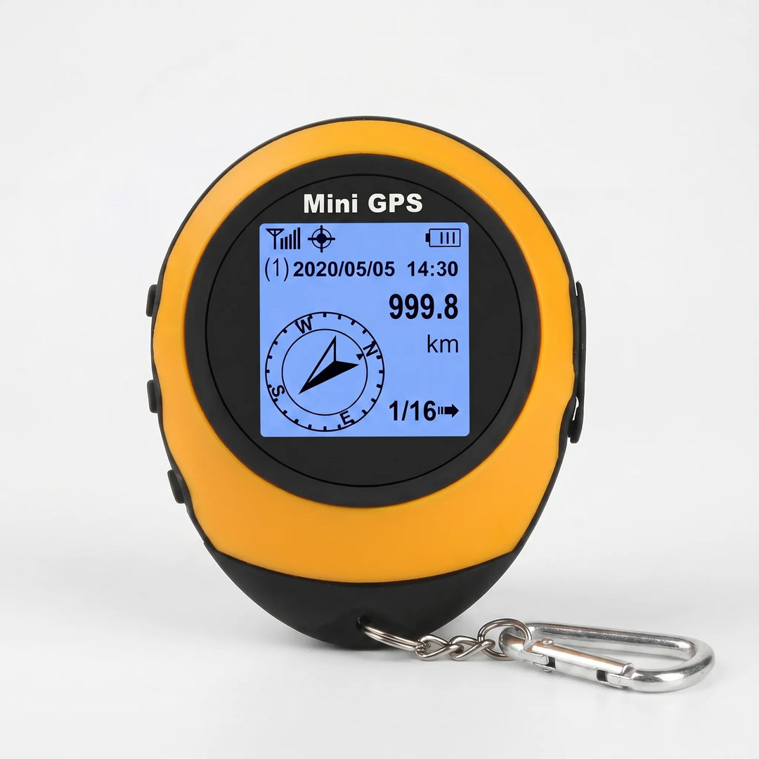 Advanced compact satellite GPS navigator; portable, accurate, and perfect for any outdoor adventure or off-grid travel.