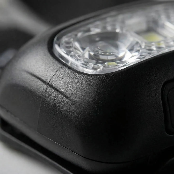 Durable, rechargeable LED headlamp for camping & outdoor adventures. Unisex, compact, and super bright.