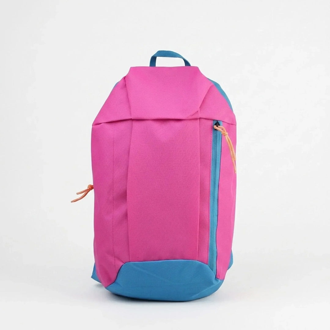 Everyday compact daypack. Lightweight unisex oxford cloth backpack for active lifestyles, casual use, and short trips.