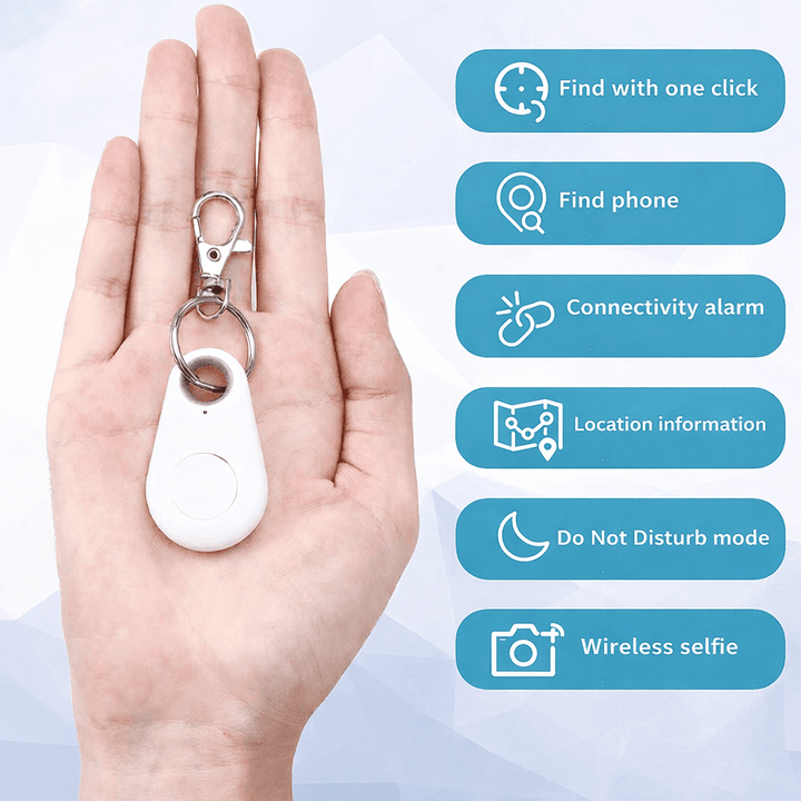 Sleek, durable GPS tracker for pets and belongings. Real-time tracking and monitoring device.