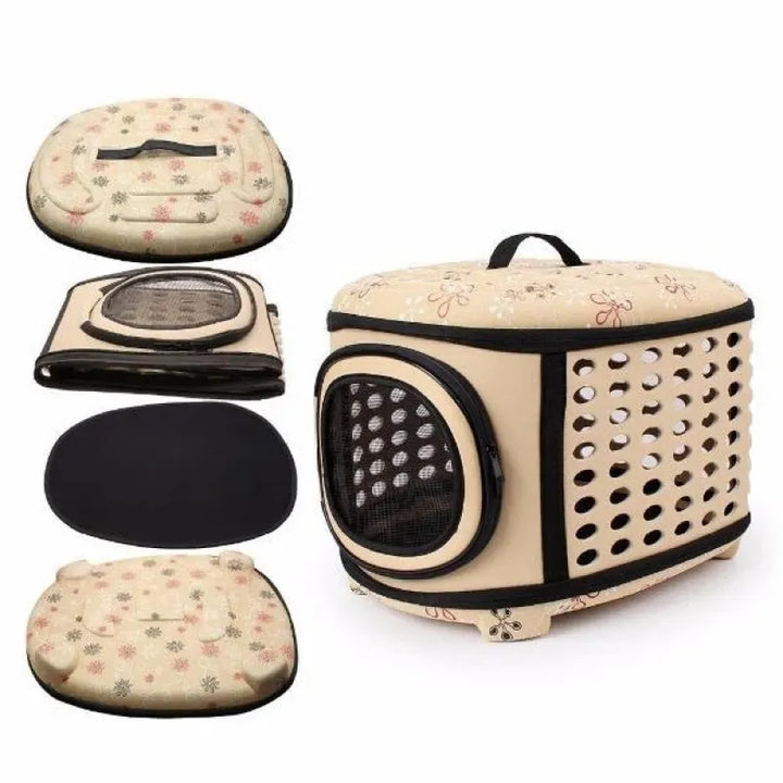 Pet supplies small animal carrier, lightweight, secure, for vet visits