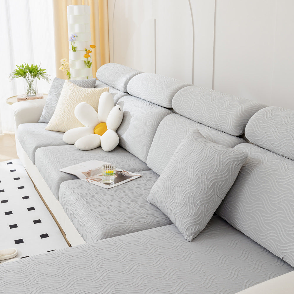 Maintenance image: Easy to clean water-resistant antifouling sofa cover, quick-drying fabric