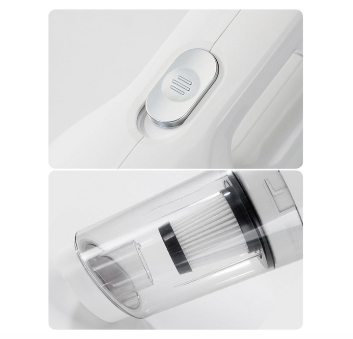Cordless pet hair vacuum charging on its base, ready for dog hair and cat hair removal