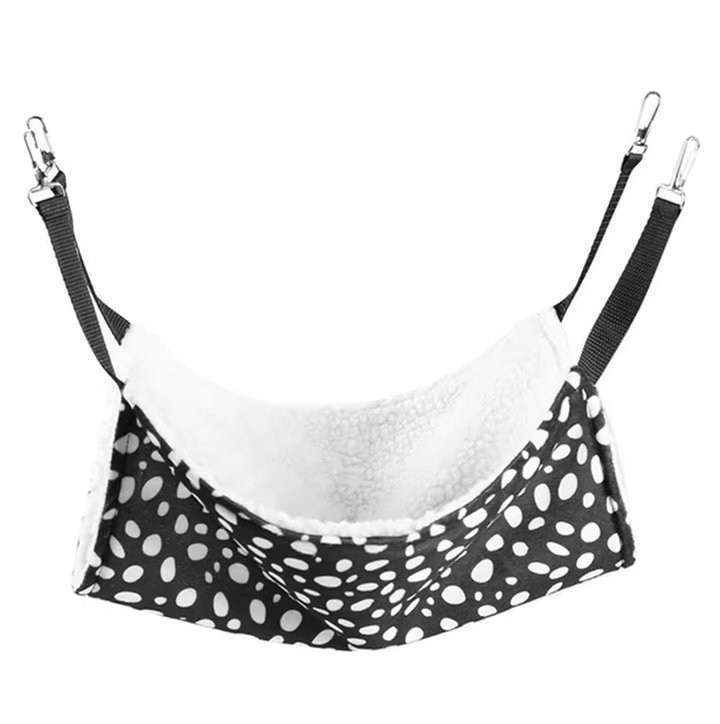 Durable cat hammock for cages, offering a cozy and elevated resting place for pets