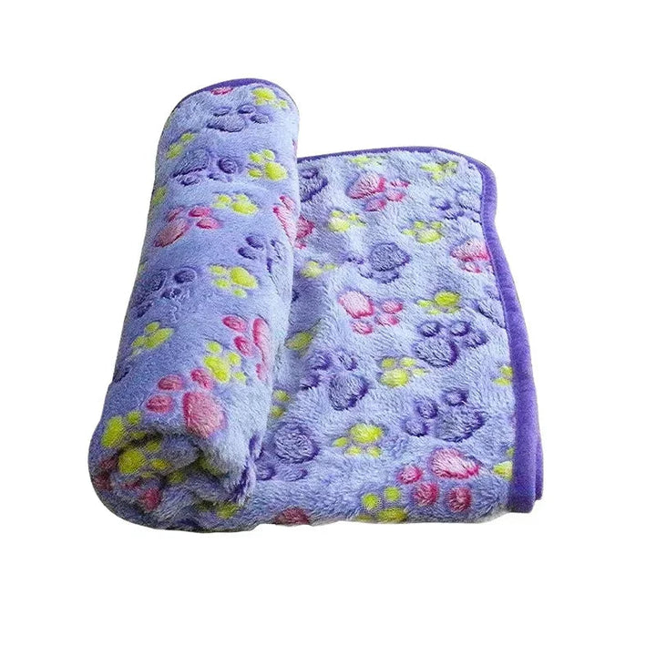 Pet accessory: a plush coral fleece blanket, designed for maximum warmth for both dogs and cats.