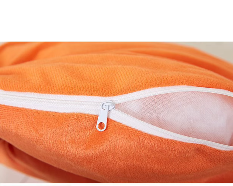 Cat cave bed in a fun fish design, offering a secure and warm sleep spot