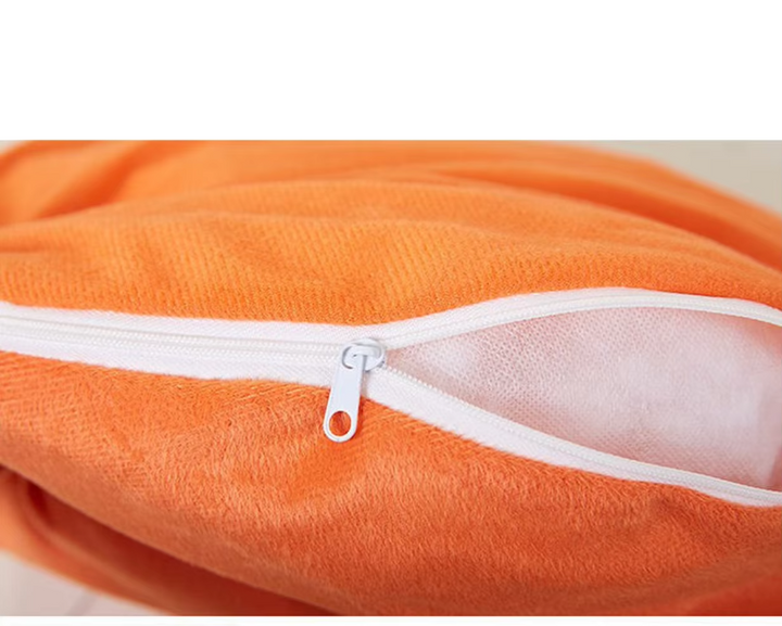 Cat cave bed in a fun fish design, offering a secure and warm sleep spot