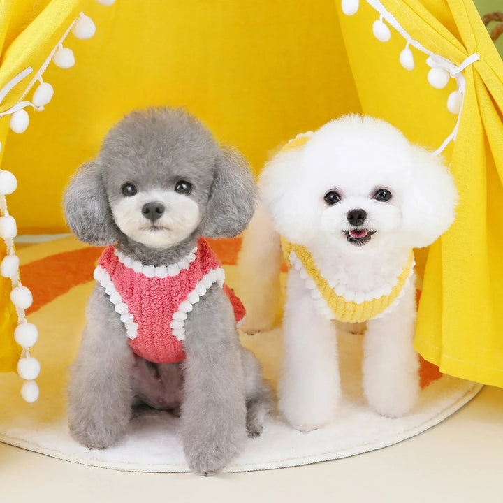 Full body pet fleece coat for small dogs, cozy and warm winter wear
