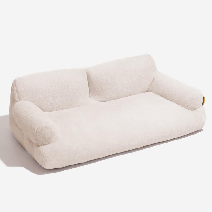 Cozy diamond pet bed, perfect for cat naps or small dog lounging in style