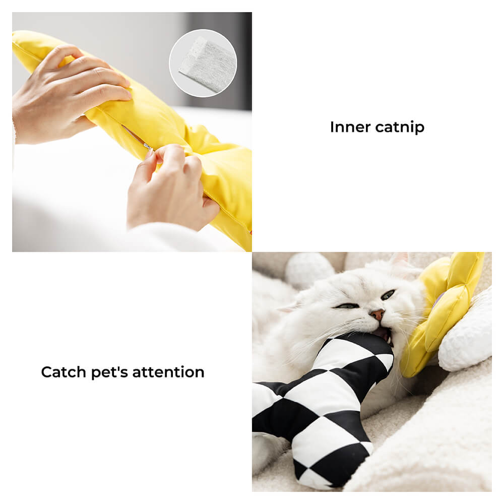 Cute pet comfort pillow, versatile cat and dog bed, perfect for napping