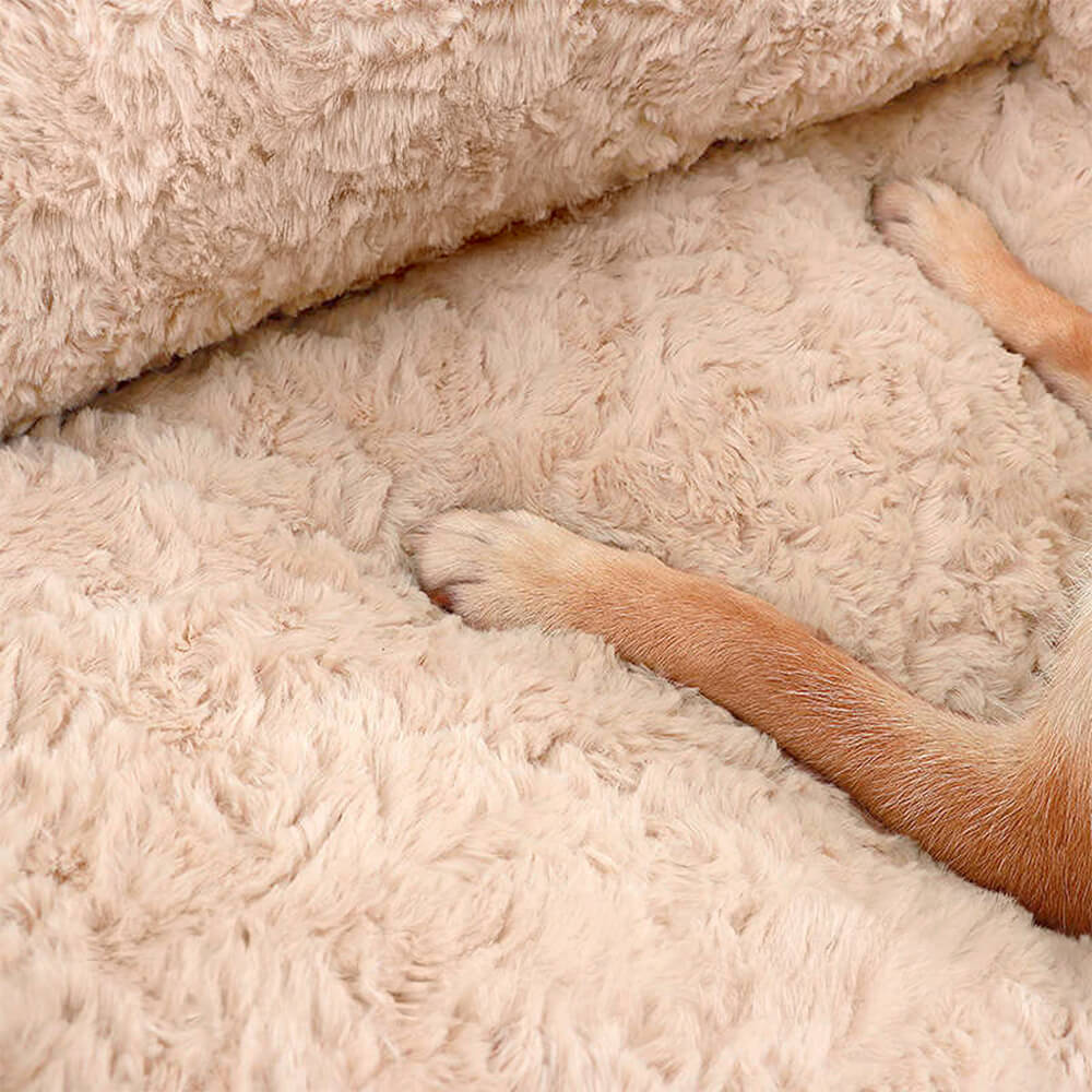 Comfortable dog bed, full orthopedic support, easily washable pet sofa, cozy for sleep