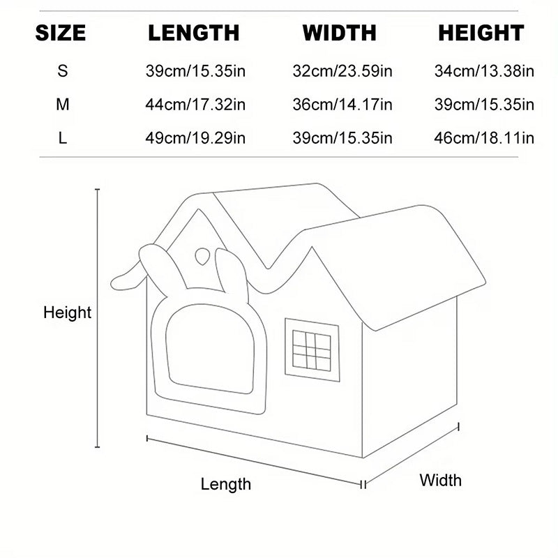 Soft gray plush tent pet bed, ideal for cats and small dogs, with removable cushion