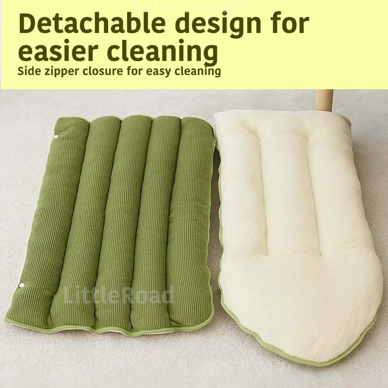 Comfortable winter pet bed, cream, removable and machine washable, cozy pet supplies