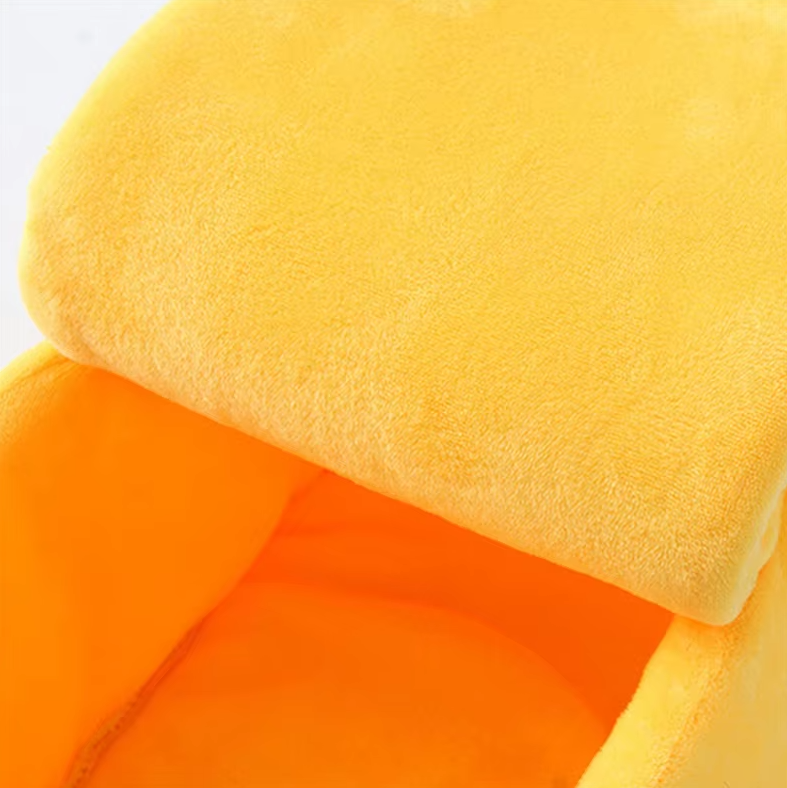 Banana pet bed, a fun and functional addition to pet care accessories.