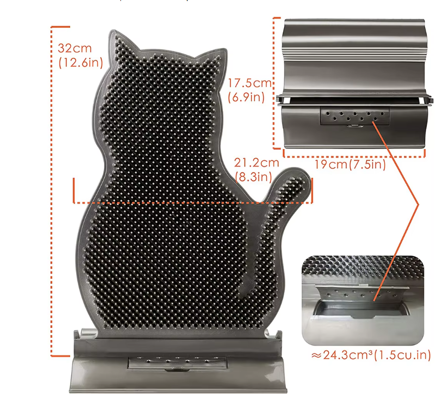Unisex cat-shaped silicone towel holder with anti-slip grip, home decor