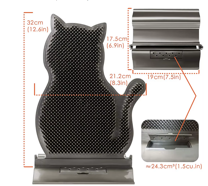 Unisex cat-shaped silicone towel holder with anti-slip grip, home decor
