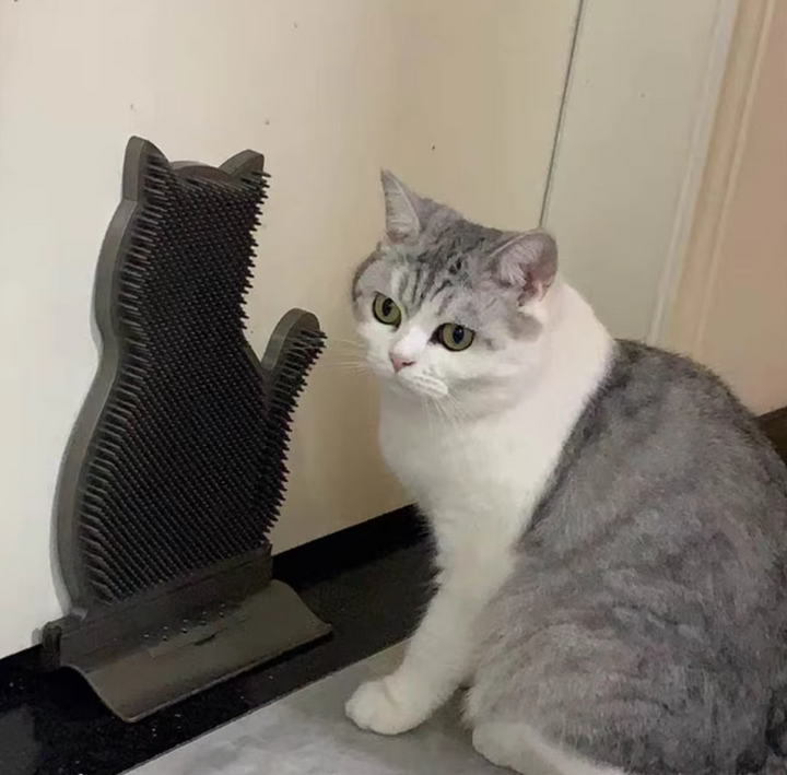Adhesive cat silicone towel holder, perfect for kitchen and bathroom organization