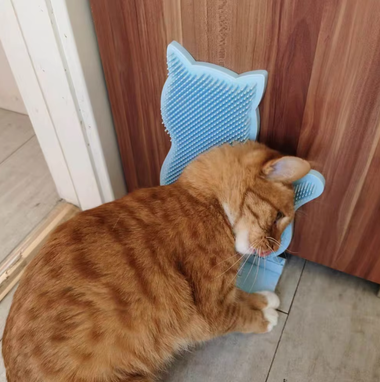 Compact cat silicone towel holder, easy install, anti-slip kitchen helper