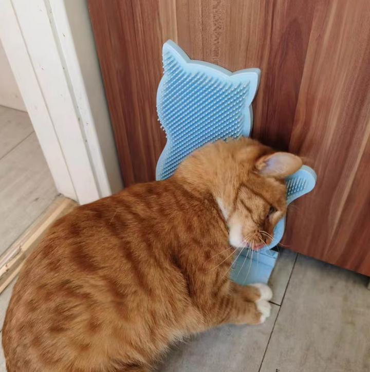 Compact cat silicone towel holder, easy install, anti-slip kitchen helper