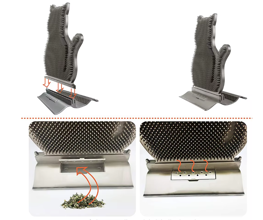 Stylish cat silicone towel holder, anti-slip functionality for any room