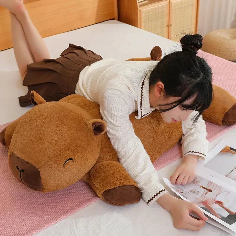 Adorable Capybara stuffed animal, a soft toy and perfect gift for animal lovers of all ages.