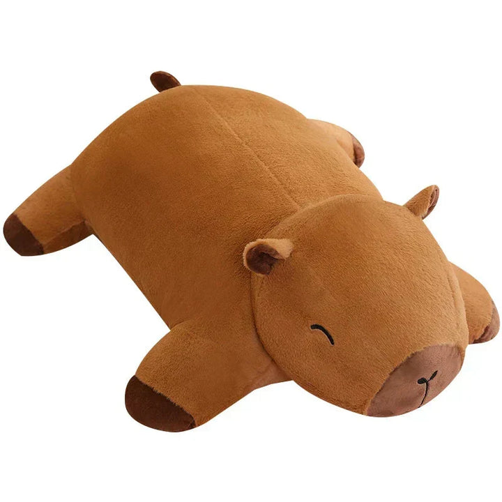 Unique Capybara plush animal, an ideal gift for fans of these gentle creatures.