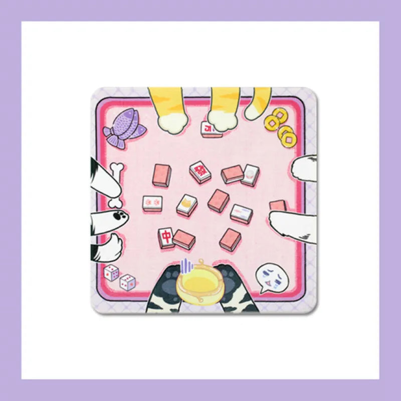 Cat themed bath mat, easy-clean and soft for a charming home decor accessory