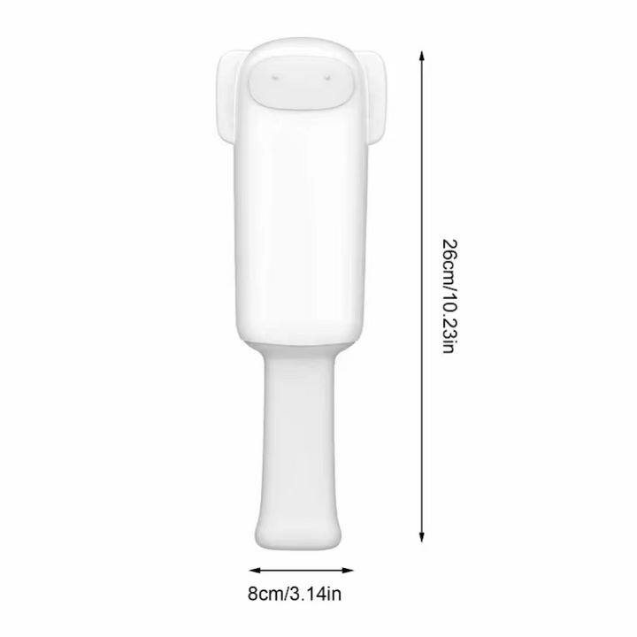 Durable pet hair lint roller featuring a cute animal, for quick and easy pet fur cleanup