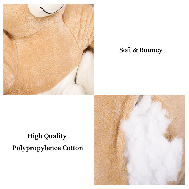 Washable cat bed with a cheerful bear design; comfortable and practical pet accessory for cats
