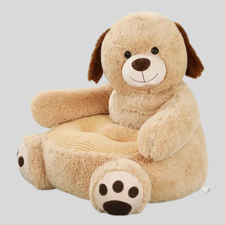 Medium dog bed, a cute yellow duck plush, providing soft and warm pet sleep.