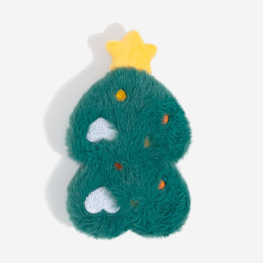 Cute dog toy, plush watermelon slice with squeaker, refreshing play.