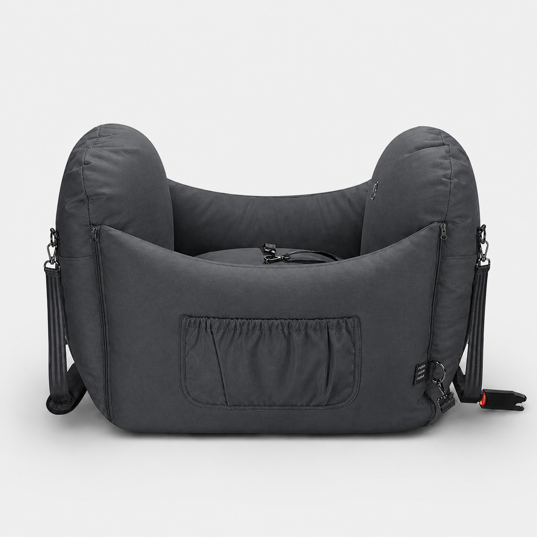 Dog Waterproof Travel Bolster Car Seat Bed