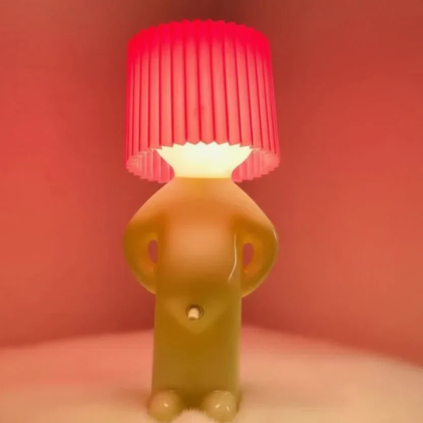 Whimsical LED lamp, decorative lighting, lively ambiance, energy-efficient, playful home decor.
