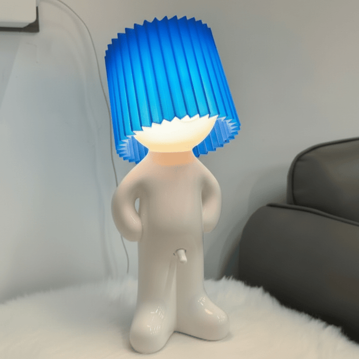 Bright, colorful LED lamp, decorative and energy-efficient, perfect mood light for a lively ambiance.