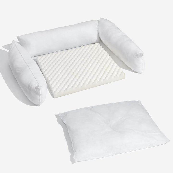 High-quality flannel orthopedic dog bed, comfortable and washable pet supplies