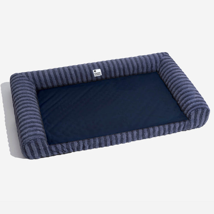 Large dog bed, deluxe fluffy, enhancing dog comfort daily