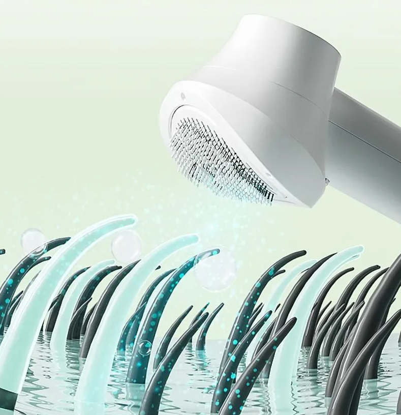 Hair dryer with smart temperature control, an advanced styling tool with digital screen