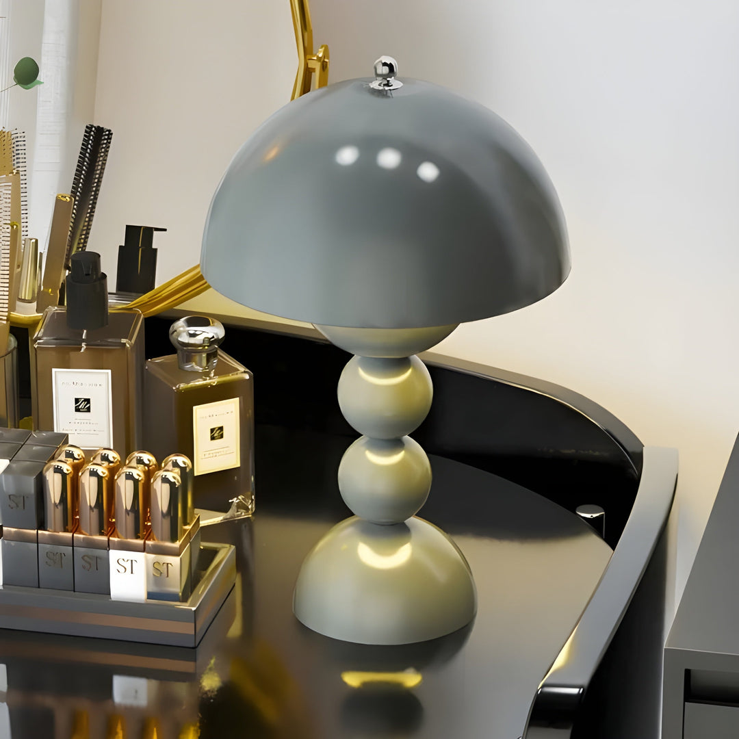 Contemporary dimmable LED lamp, flower bud motif, perfect for Scandinavian rooms.
