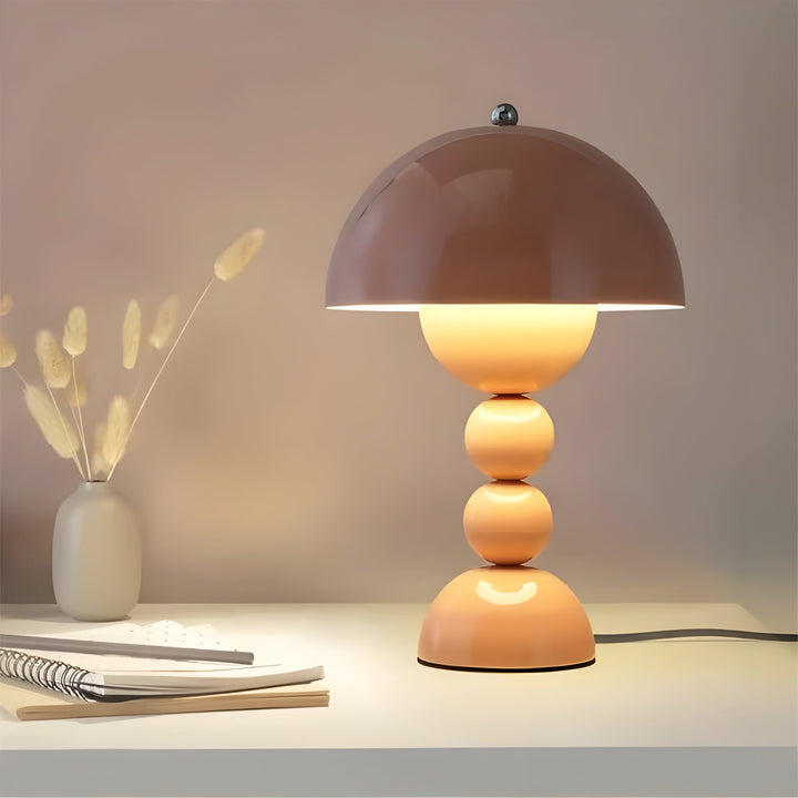 Home lighting solution: Dimmable Nordic flower bud LED table lamp, energy-efficient.